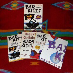 Bad Kitty - Litter Boxed Set Number 1 by Nick Bruel (*3-Books w/Free Poster)